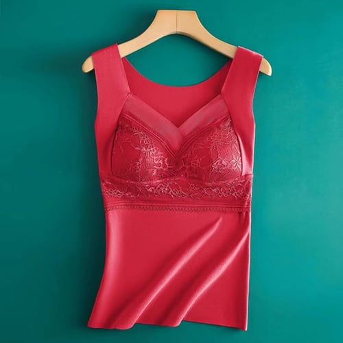 LAST DAY🎉Buy 1 Get 2 Free(Add 3 pcs to cart)⚡2-in-1 Built-in Bra Thermal Underwear