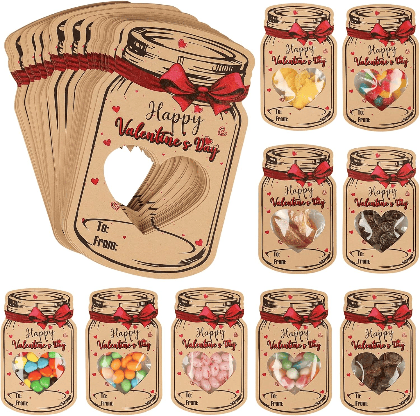 🔥🔥BIG DEAL 50% OFF-🔥24 Pack Valentines Day Cards for Kids💖💖