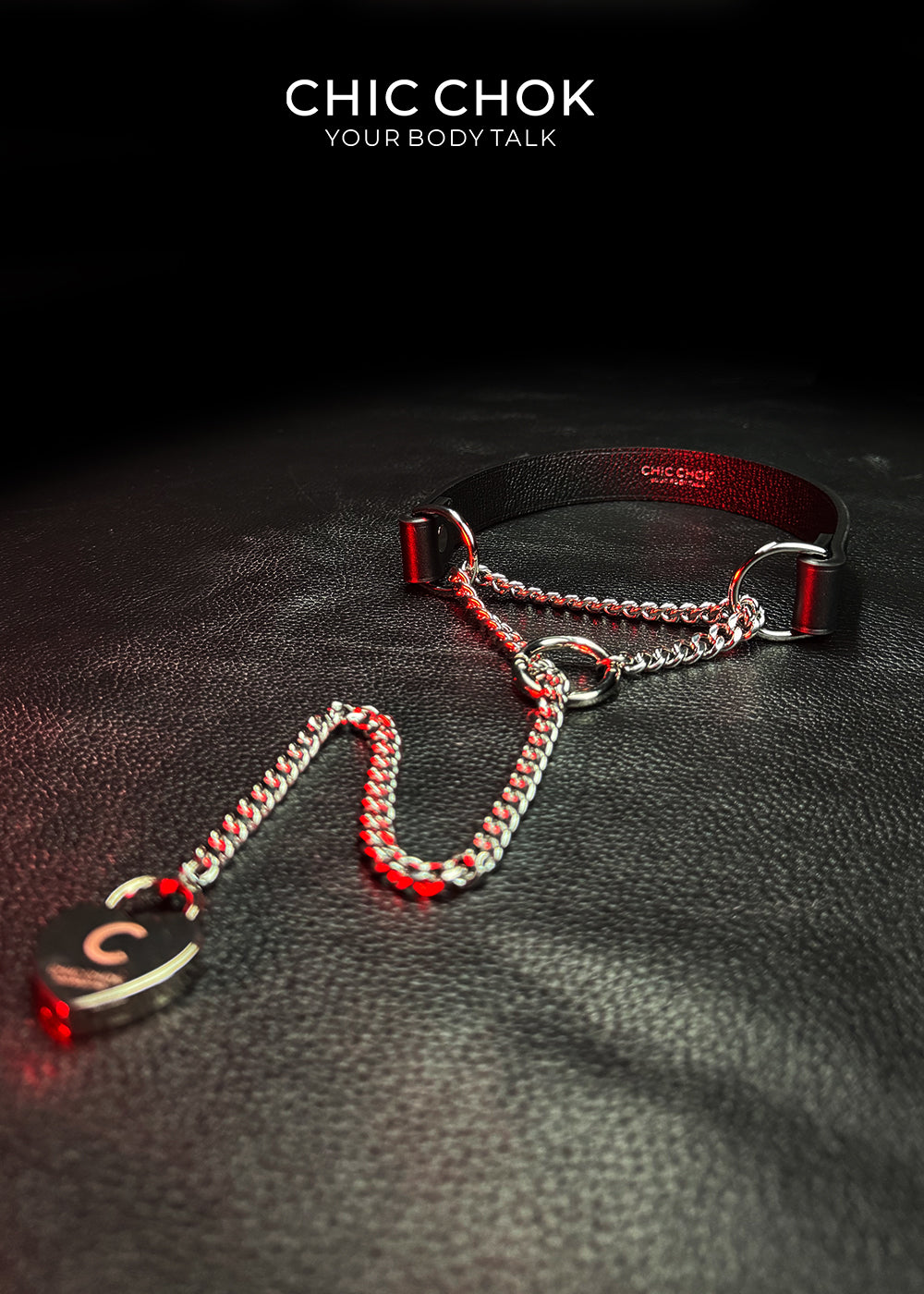 Necklace Choker versatile wear(With love lock)