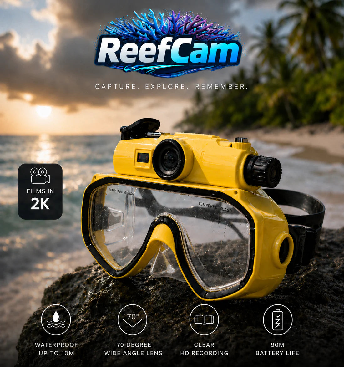 2K Recording Goggles