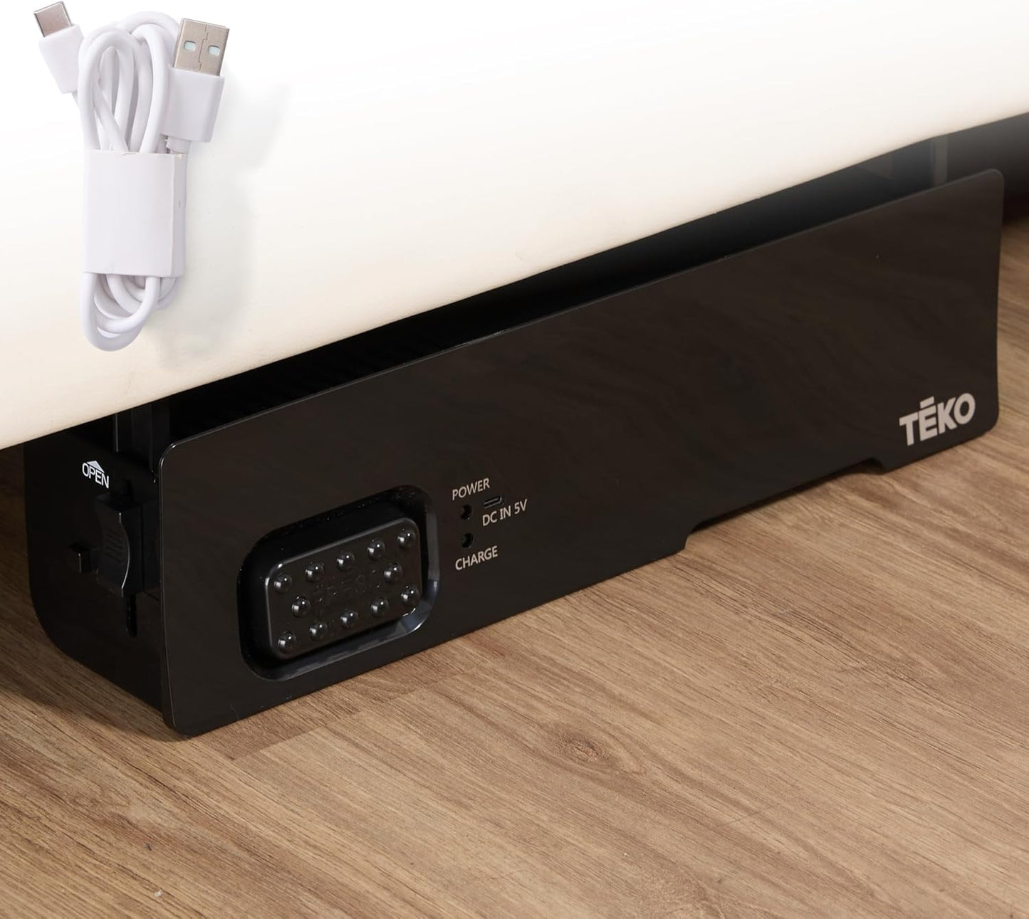 Under-Counter Toe Kick Automatic Vacuum System