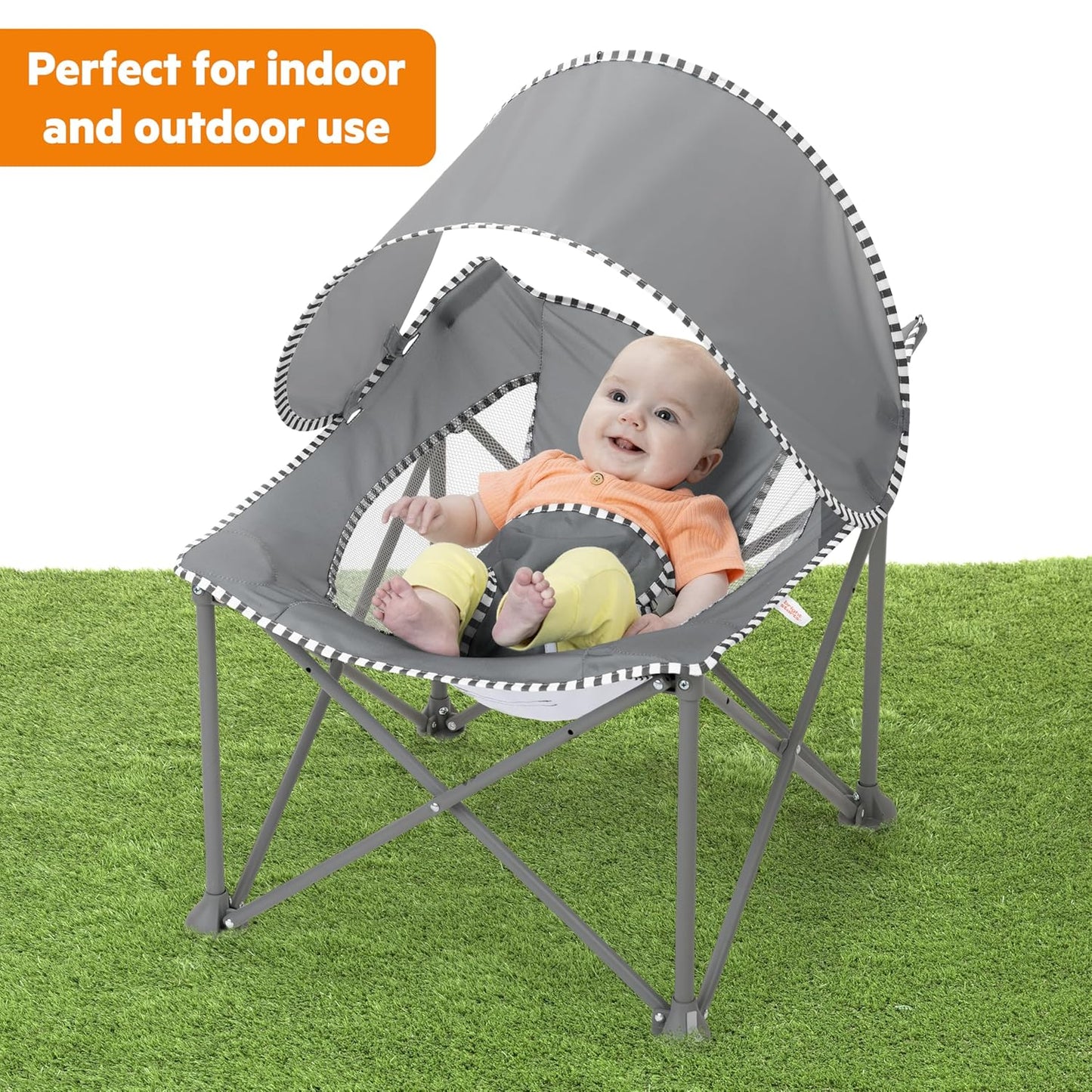 Portable Baby Travel Chair with UPF 50+ Canopy
