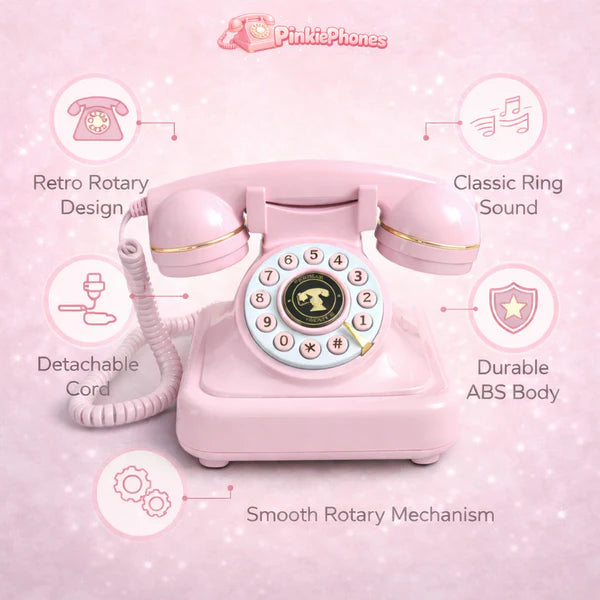 Retro Bluetooth Rotary Phone