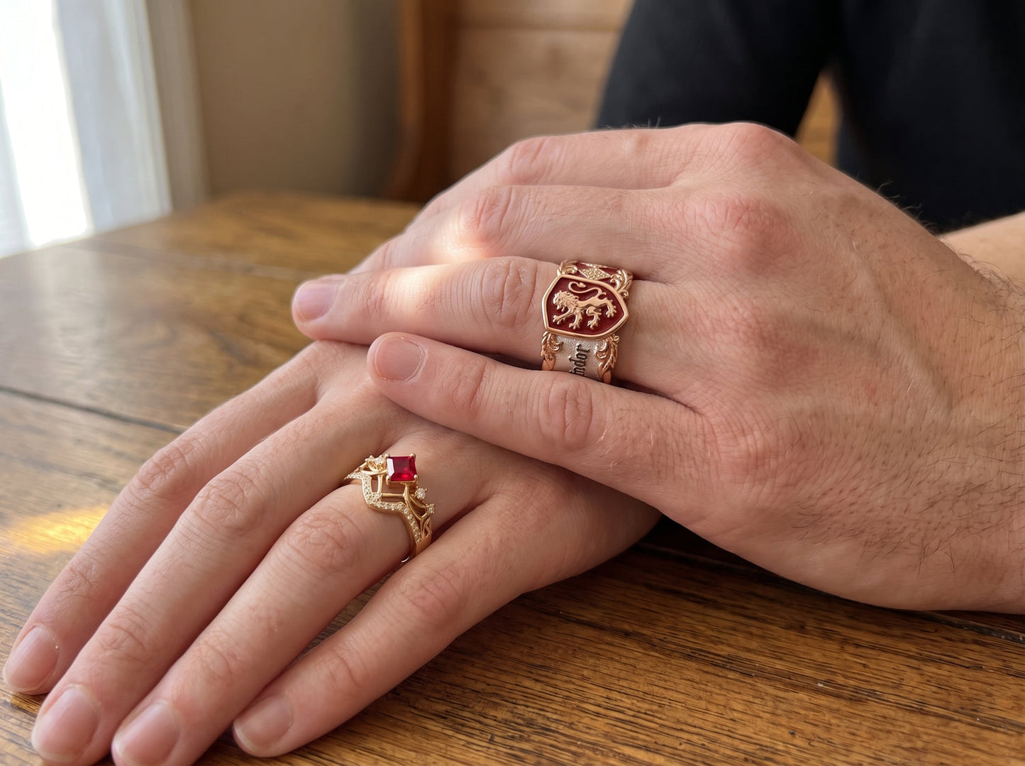 Matching House Crest Ring