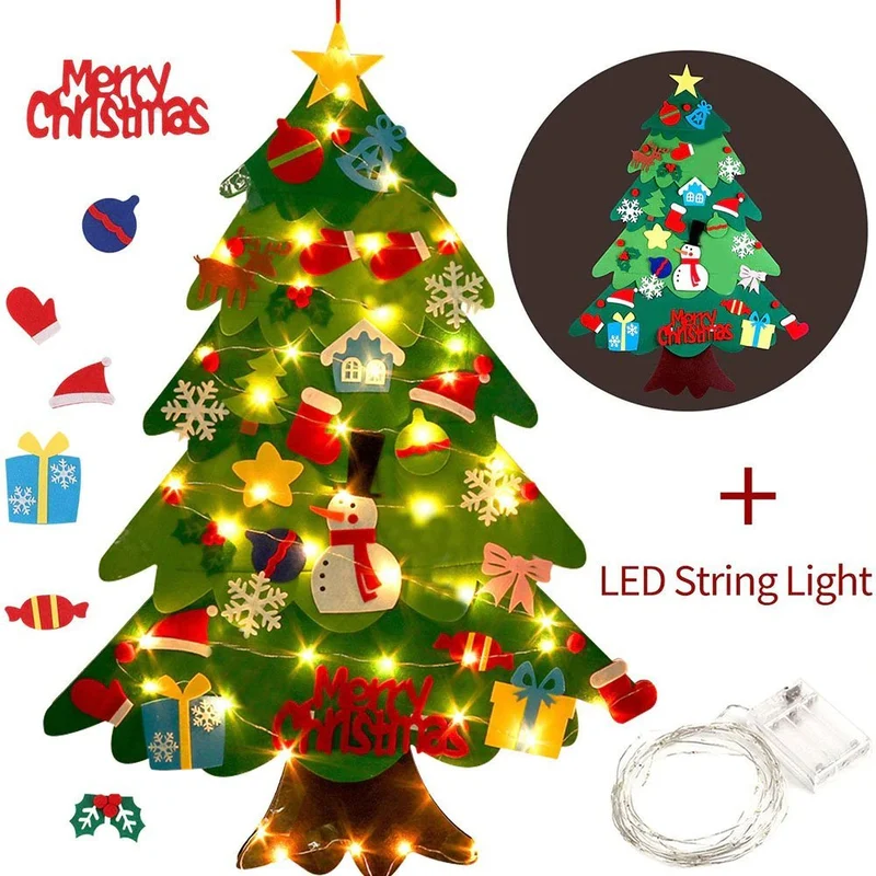šChristmas Promotion 50% OFFšDIY Felt Christmas Tree Set