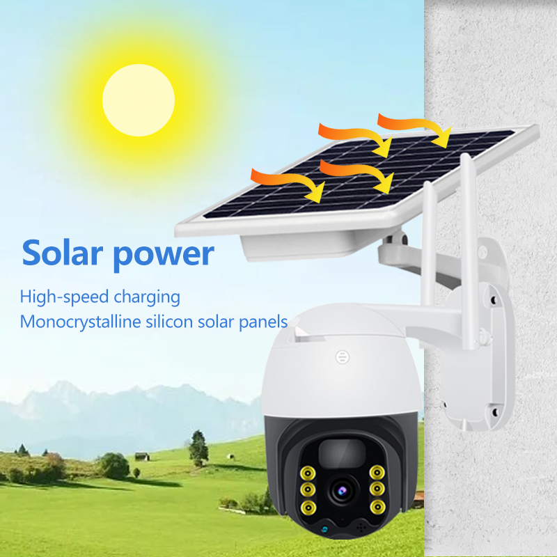 Smart Wireless Solar Surveillance Camera