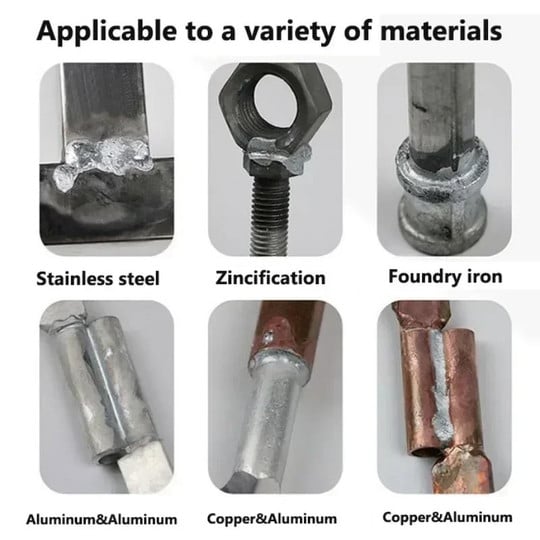 Low Temperature Welding Rods for Repair Holes