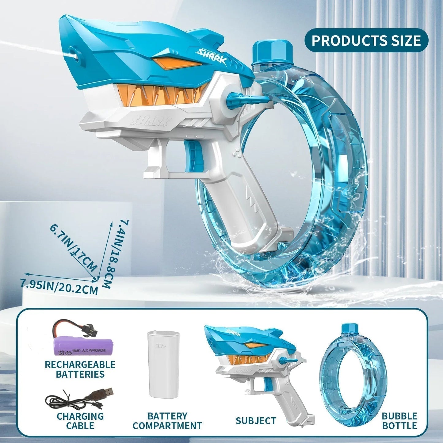 SHARK ELECTRIC WATER GUN UNLEASH SUMMER FUN!