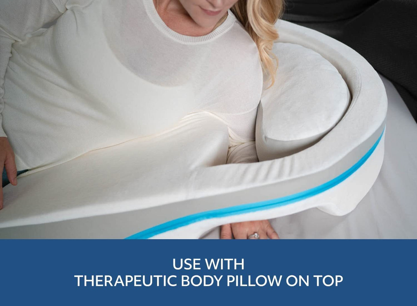 Shoulder Relief Wedge and Body Pillow System