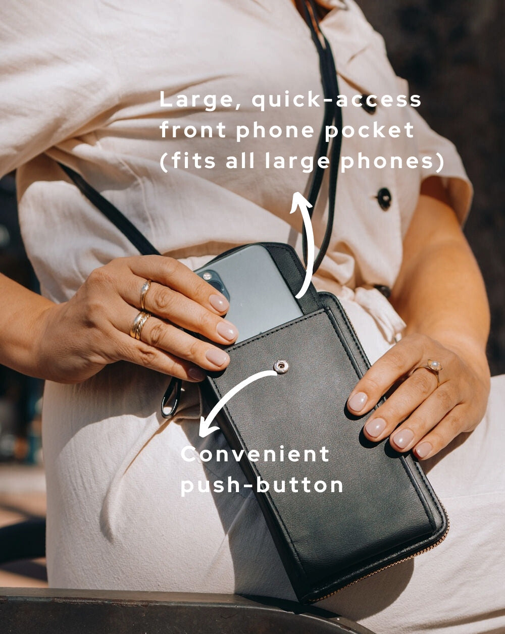 The Original Crossbody Clutch Wallet (Buy 2 Get 1 Free + Free Shipping)