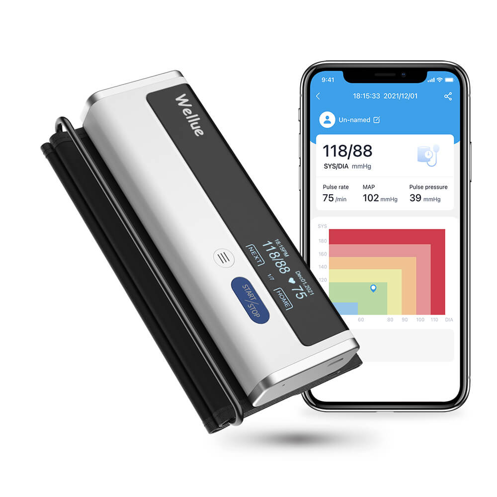 Wi-Fi Blood Pressure Monitor with ECG