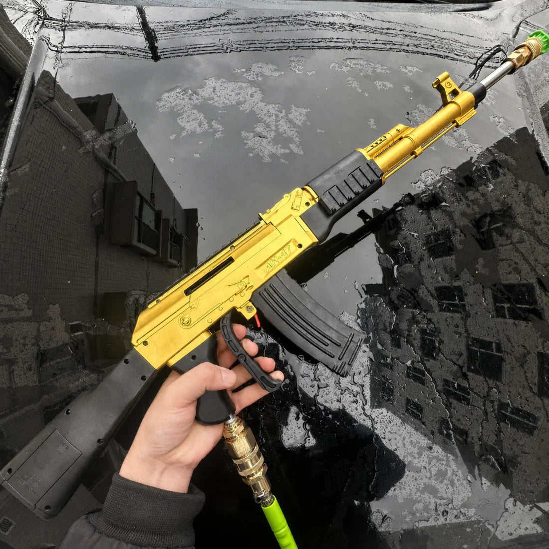 THE GOLDFATHER Car wash gun