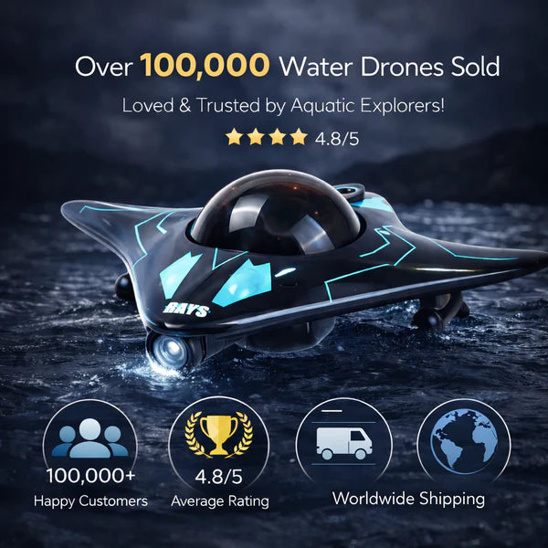 App Controlled RC Drone Submarine with Camera