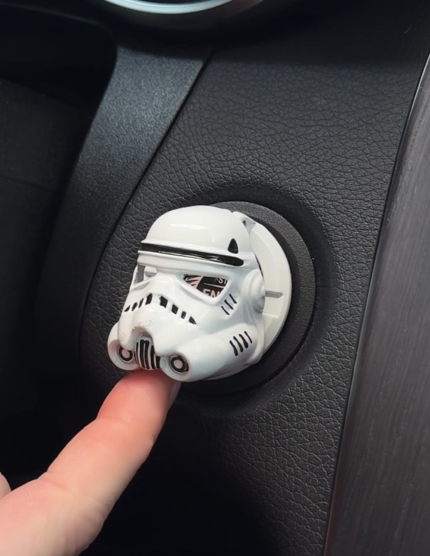 Cute Push-Start Button Cover – Car Ignition Protector