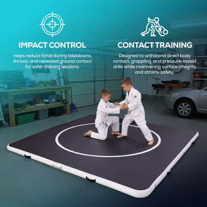 🥋 Ultimate Inflatable Grappling Mat