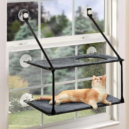 SkyPaws™ Double-Level Cat Window Perch