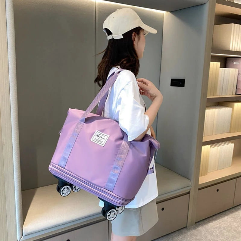 🔥LAST DAY PROMOTION 50% OFF🔥 2024 New Large Capacity Travel Bag - Universal Wheel Removable