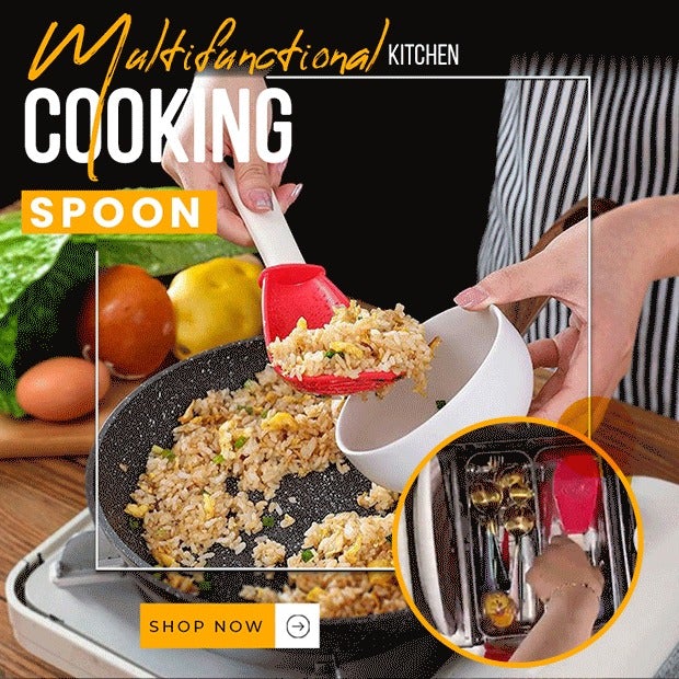 MULTIFUNCTIONAL KITCHEN COOKING SPOON
