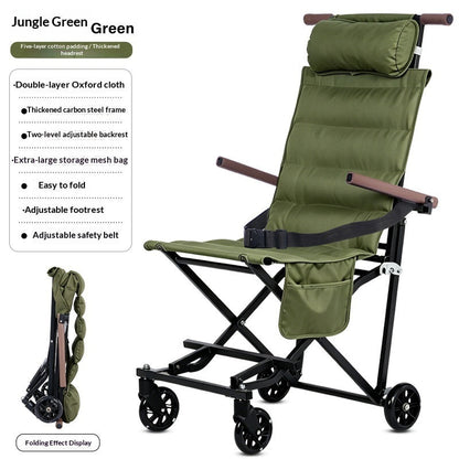 Portable Folding Multifunctional Pushcart For Travel