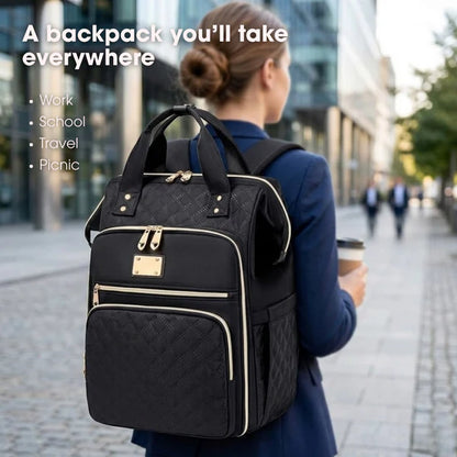 3-in-1 Backpack with Included Lunch Bag
