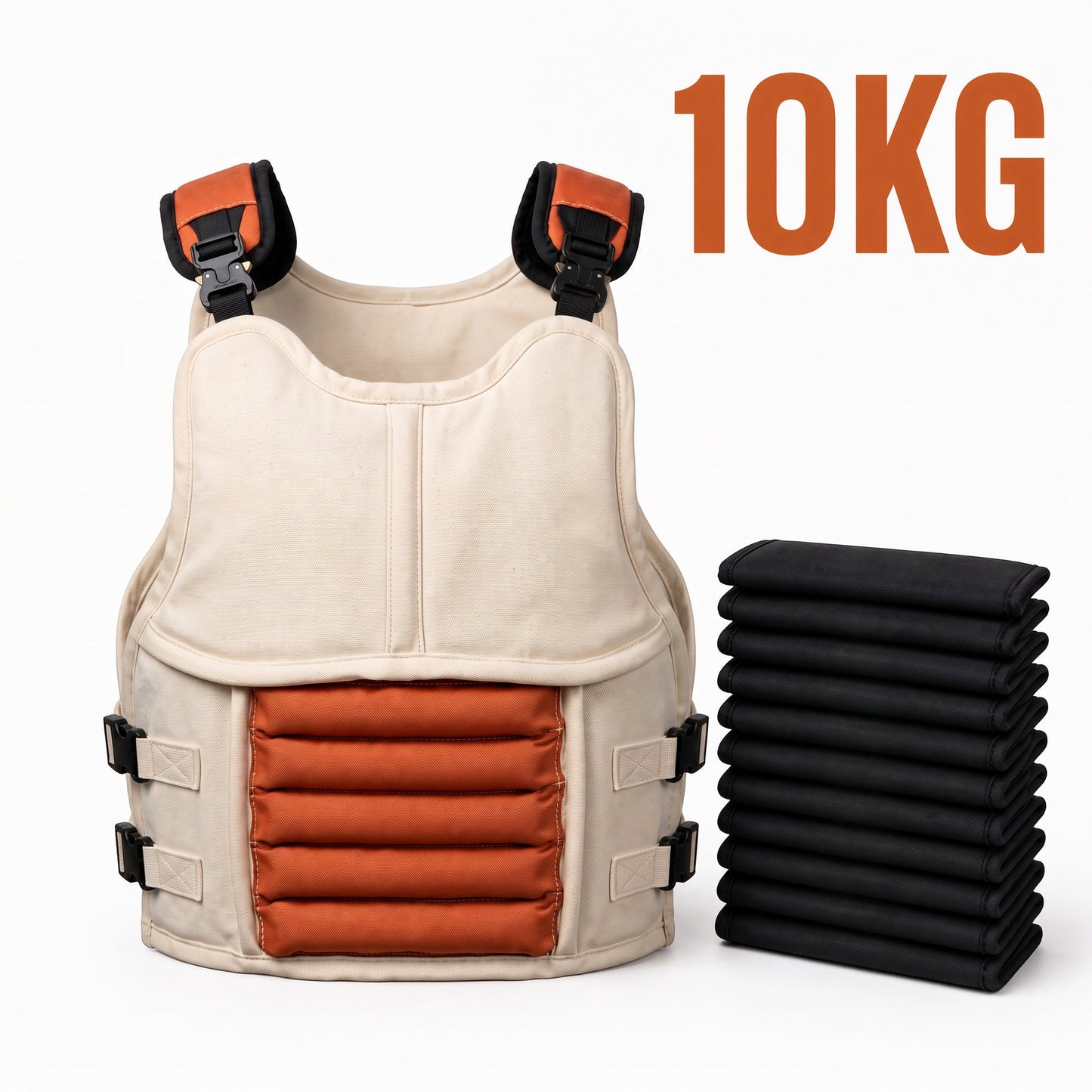 Adjustable Weighted Training Vest – Custom Load Fitness Vest