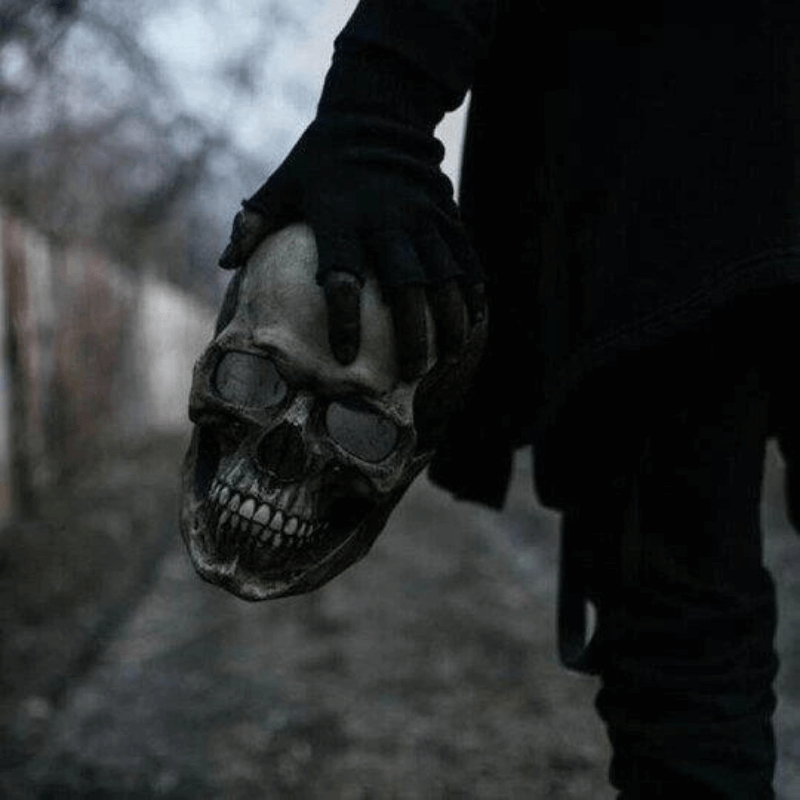 SkullMask™ Full Head Skull Mask with Movable Jaw