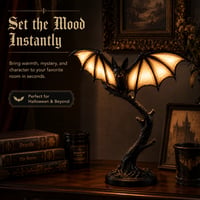 Nightwing Gothic Bat Glow Lamp