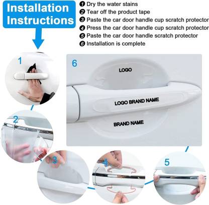 Individual Handle Protectors - Impact and Scratch Resistant (Front/rear included)