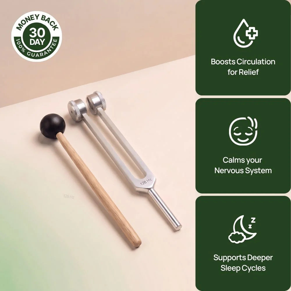 HarmonyTone™ 128Hz Precision Tuning Fork