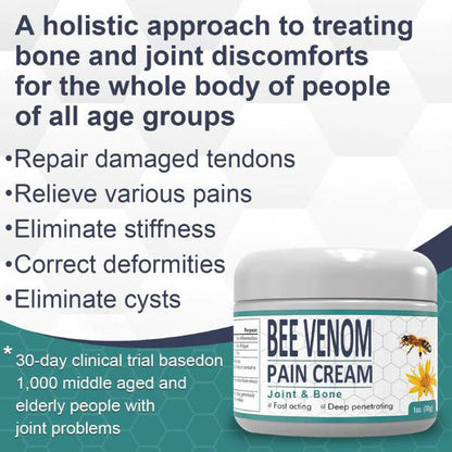 🐝New Zealand Bee Venom Joint Bee Venom Pain and Bone Healing Cream