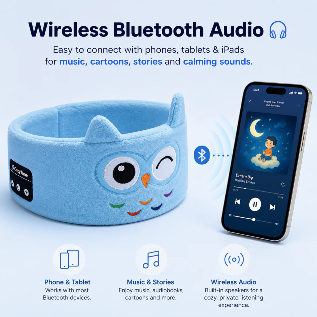 Bluetooth Kids Sleep Headband™