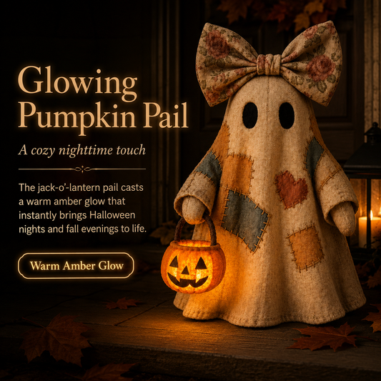 PatchGlow Vintage Ghost Lantern