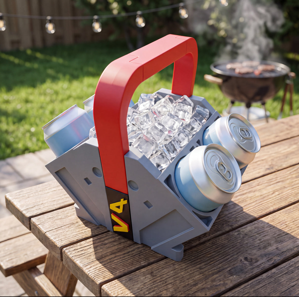 Engine Crate Can Carrier – Heavy-Duty Beverage Holder