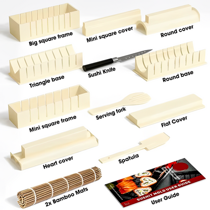 Sushi Mastery Complete Kit (50% OFF + Free Shipping)