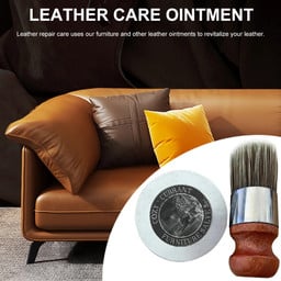 Premium Leather Furniture Kit Salve & Brush Bundles