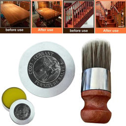 Premium Leather Furniture Kit Salve & Brush Bundles