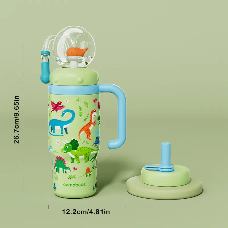 Interactive Whale Fountain Tumbler water Bottle