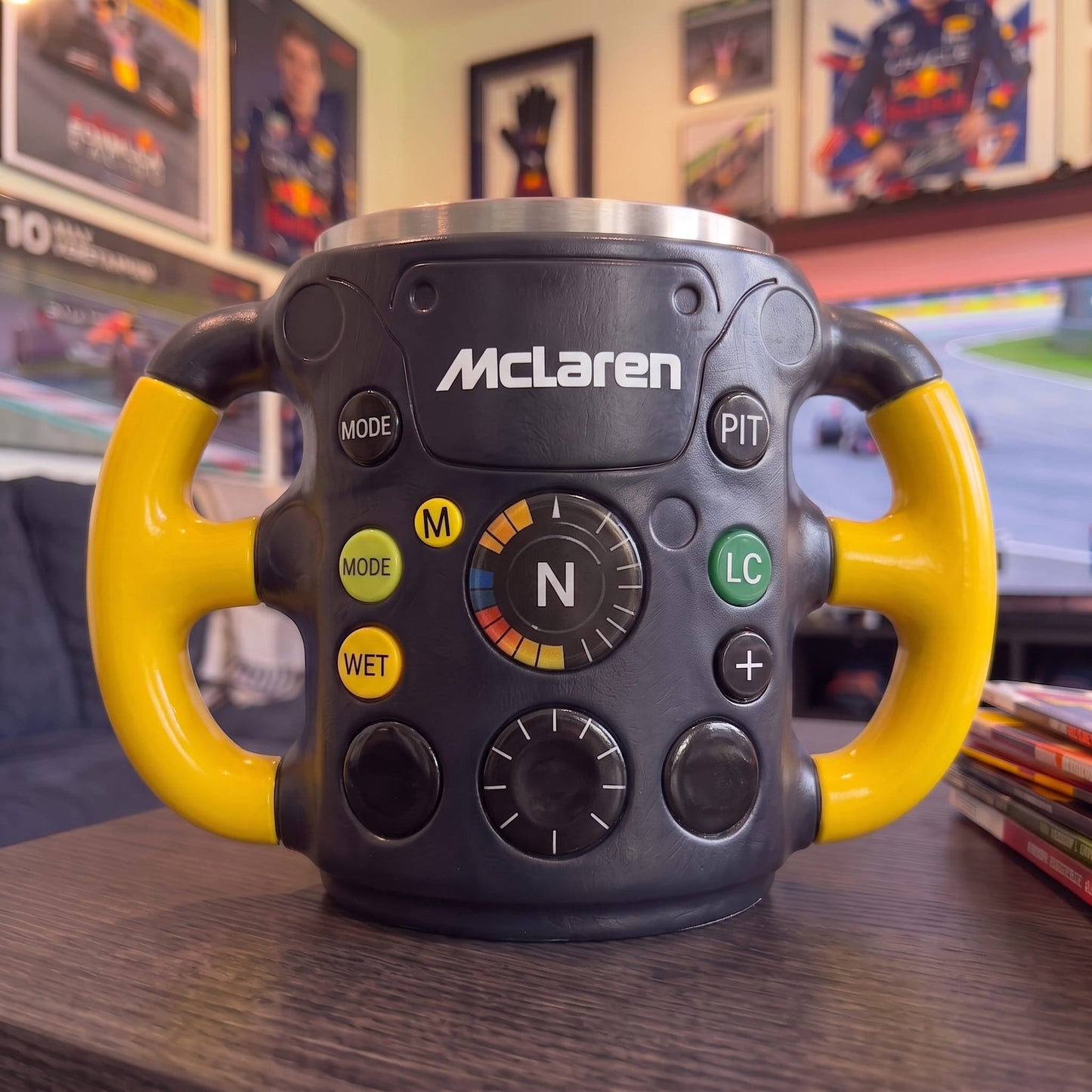 GridShift Racing Wheel Mug