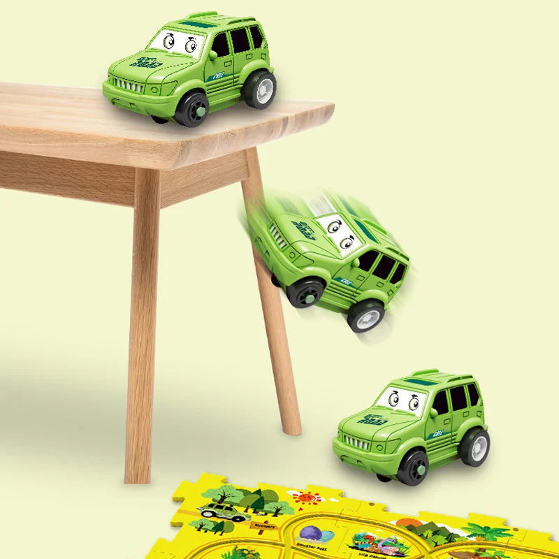 🔥Black Friday Sale 50% Off🧩Children's Educational Puzzle Track Car Play Set
