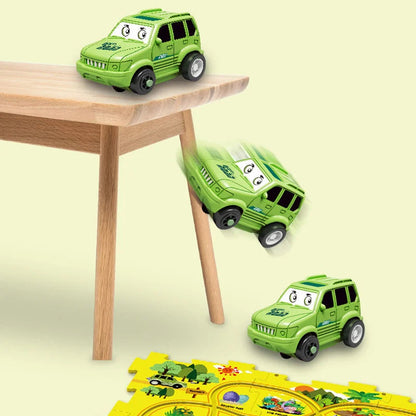 🔥Black Friday Sale 50% Off🧩Children's Educational Puzzle Track Car Play Set