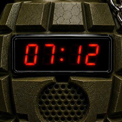 Military Style Alarm Clock for Deep Sleepers