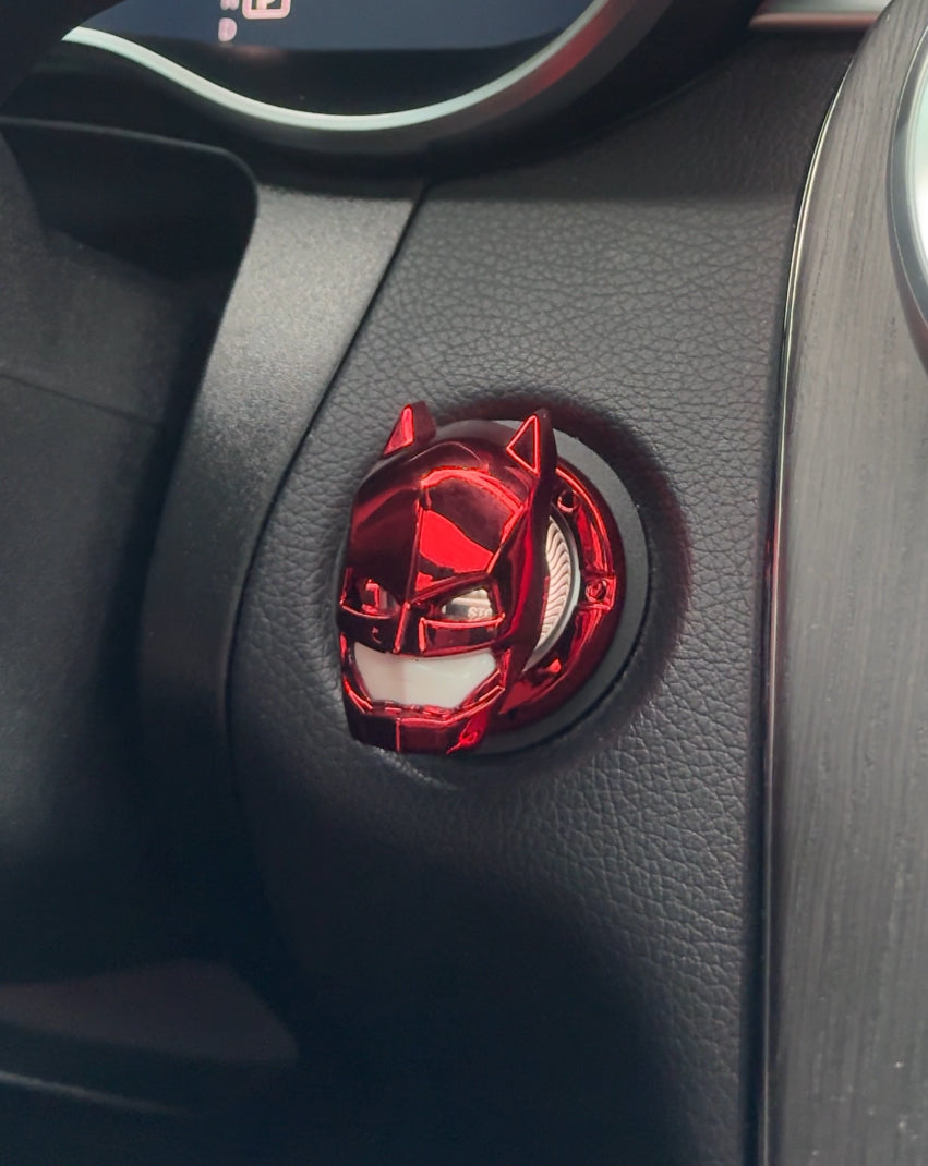 Cute Push-Start Button Cover – Car Ignition Protector