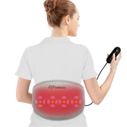 Vibration Massage Belt for Back Pain Relief with Heat