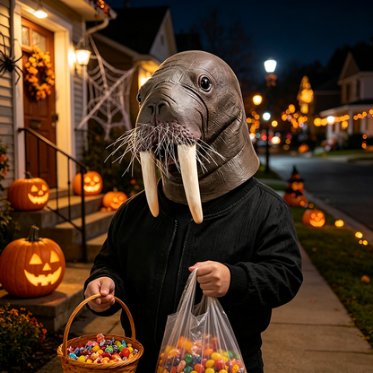 TuskTastic Realistic Walrus Mask