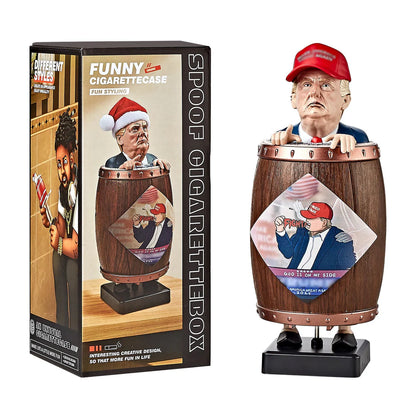 Santa Barrel Cigarette Box