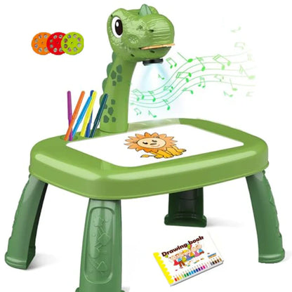 Kids Drawing Projector Table