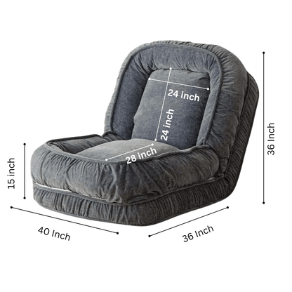 Woolly - Large Luxurious Human Dog Bed and Floor Sofa Bed