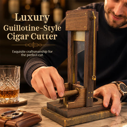 Premium Desktop Cigar Guillotine Cutter