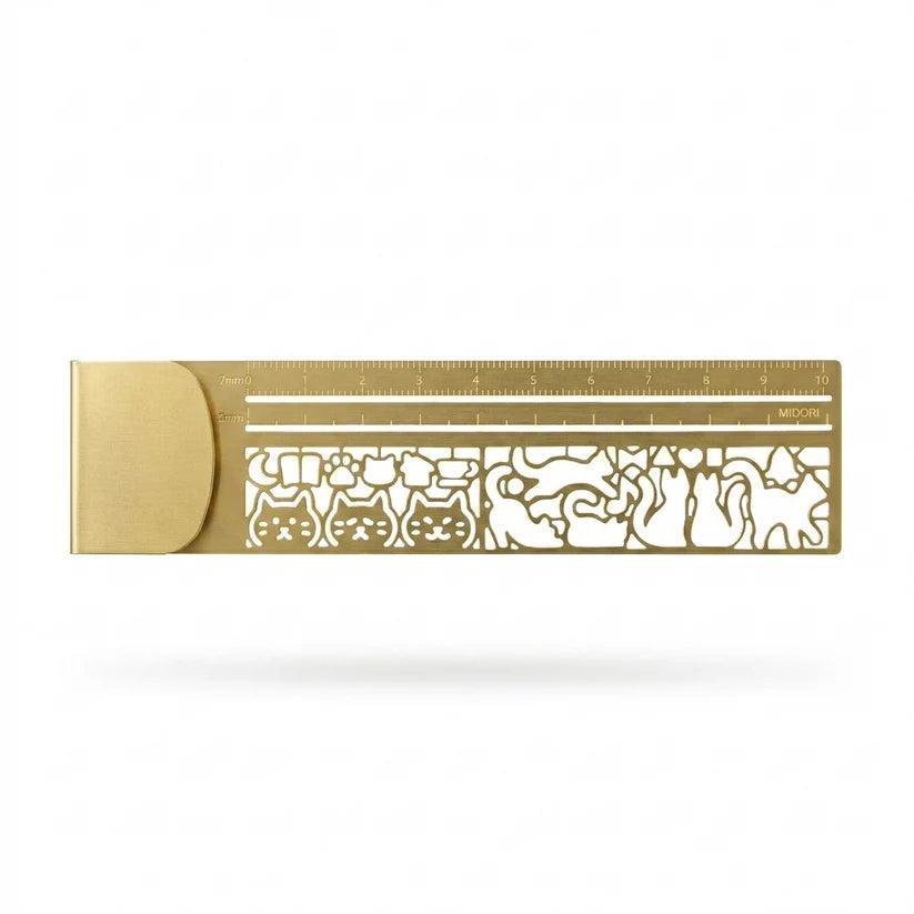 PurrLine Metal Bookmark Ruler