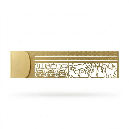 PurrLine Metal Bookmark Ruler